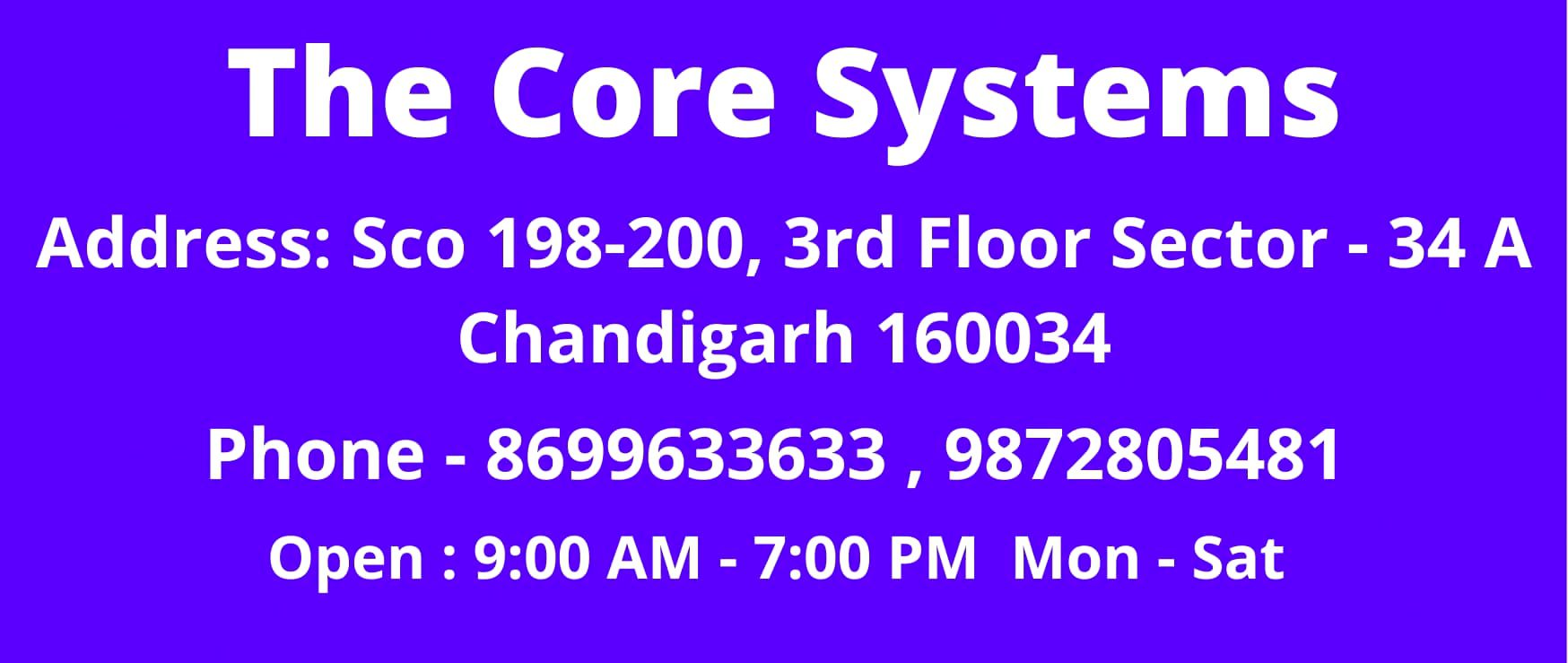 TheCoreSystems