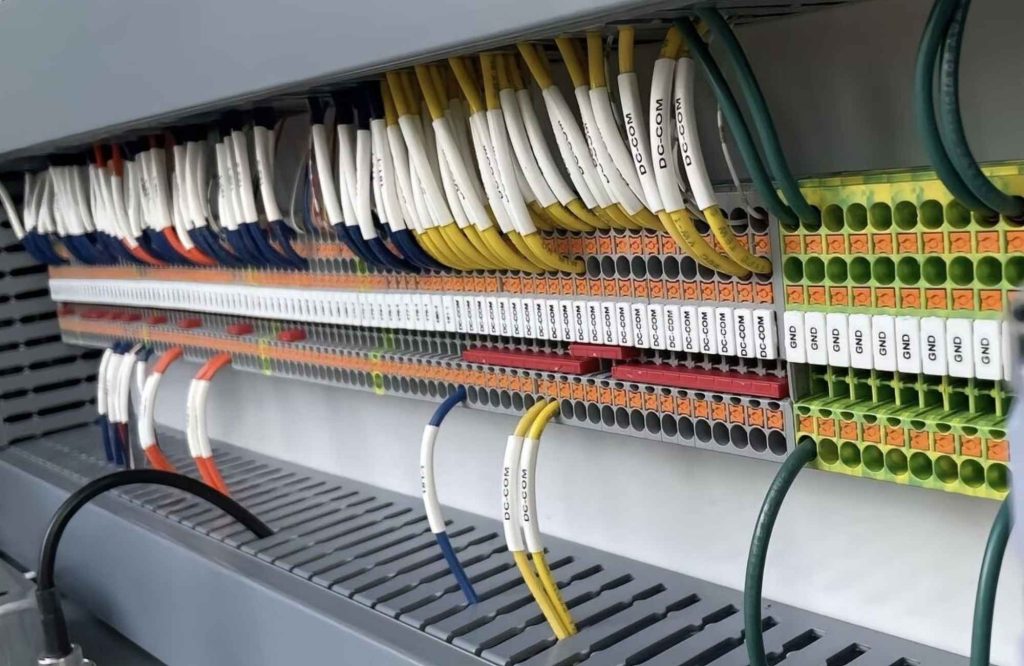 PLC training simulator software interface