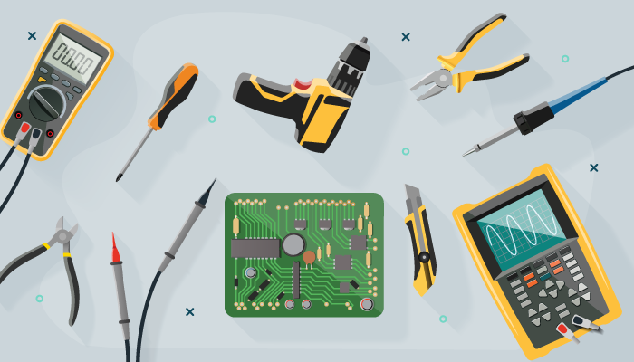 Electrical engineer maintenance work