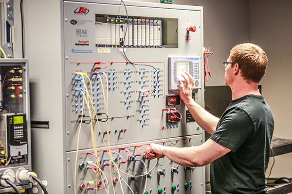 PLC Automation Training near me in Baddi practical lab