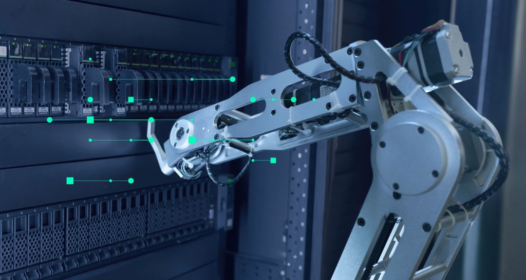 Industrial Siemens PLC hardware setup used in automation training