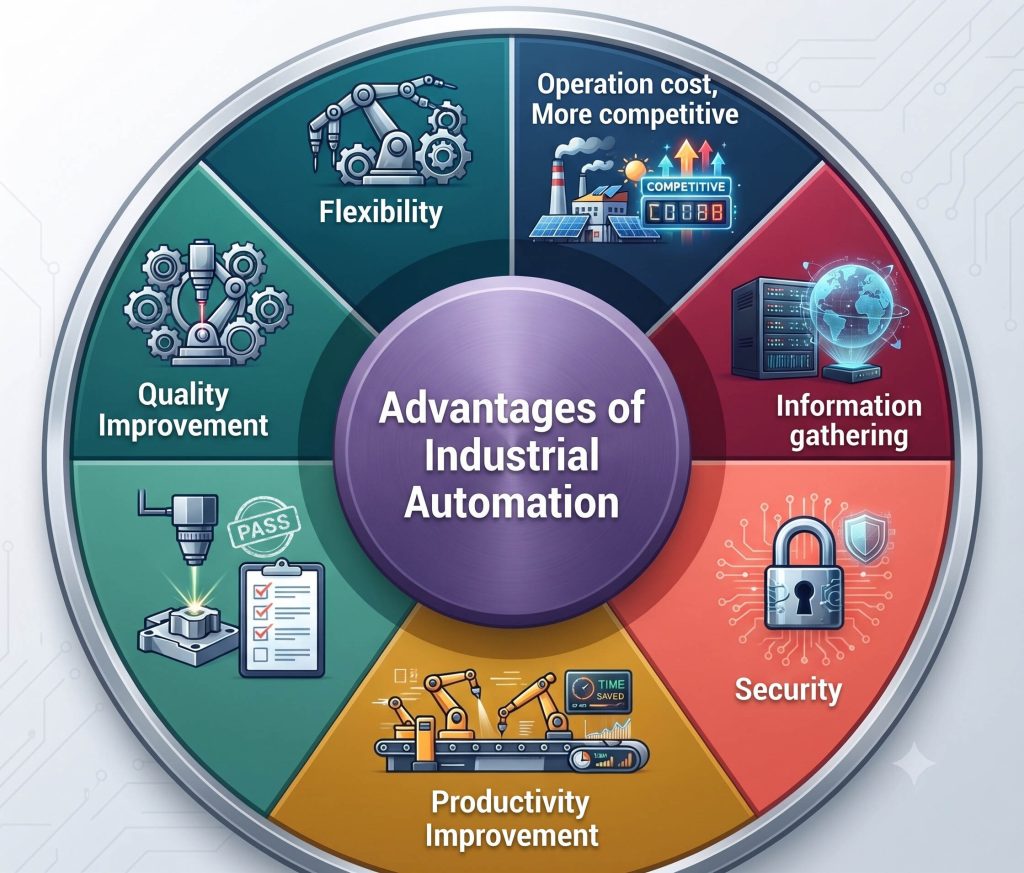 advantages of industrial automation