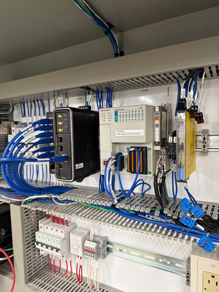 industrial automation course in punjab featuring multi-brand hardware workbenches