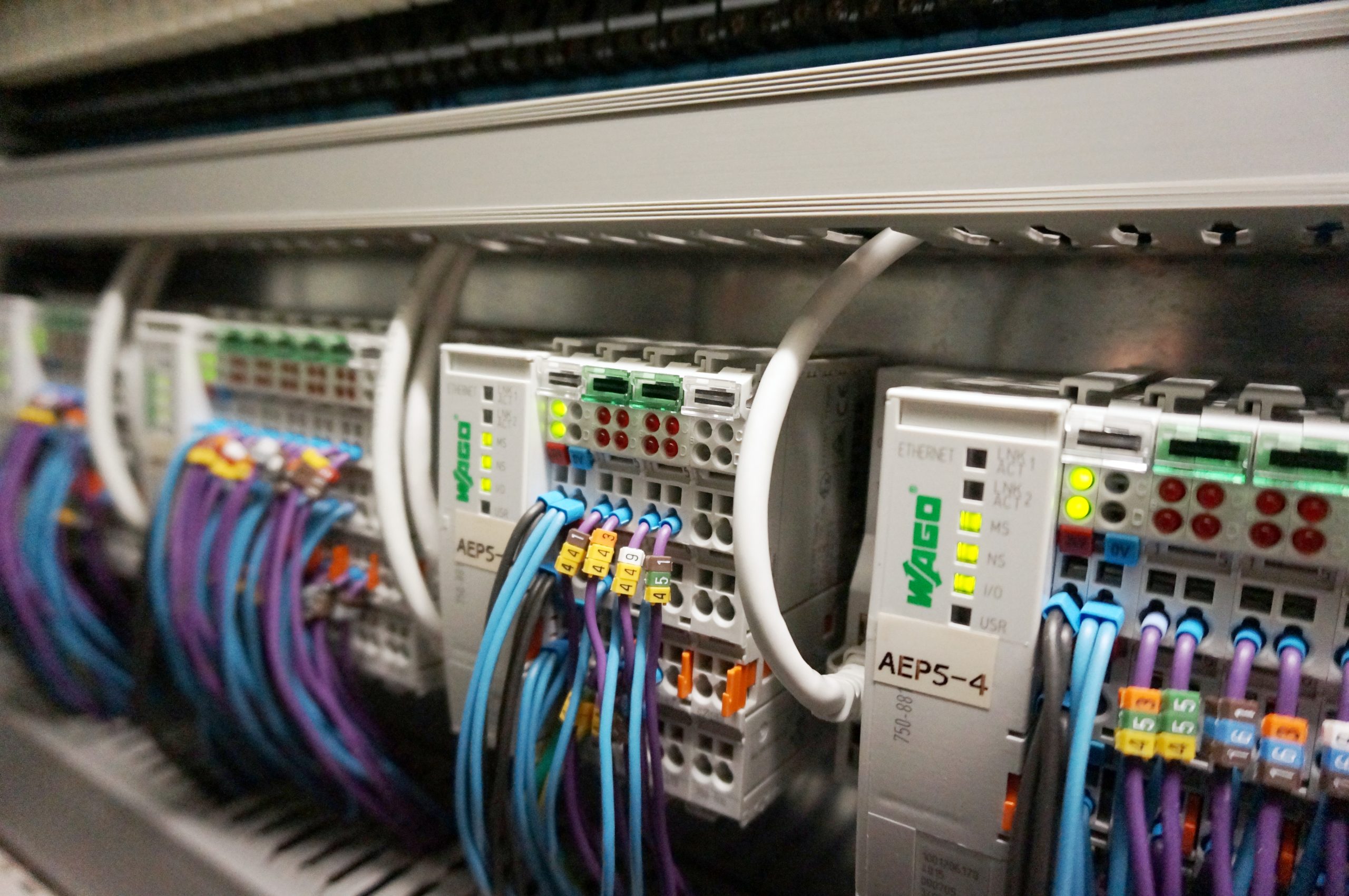 industrial plc panel